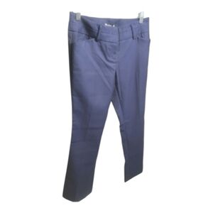 Stylish Blue Trousers Womans 7th Ave New York & Company